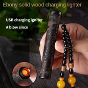 rechargeable lighter | ignited with just one click| a vintage igniter gift with divination beads